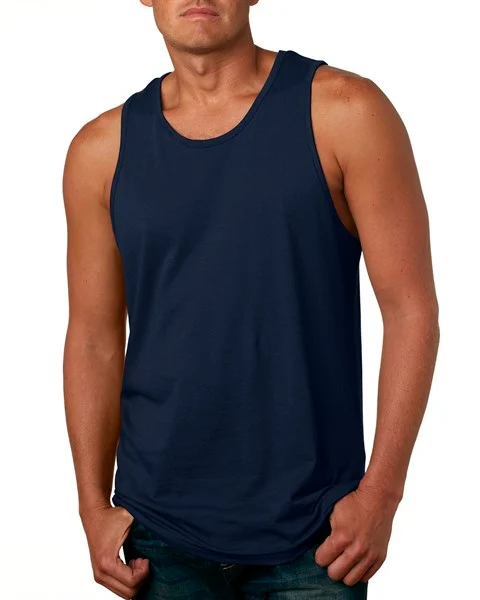 Custom Next Level 3633 Men's Premium Jersey Tank Tops - Image 6