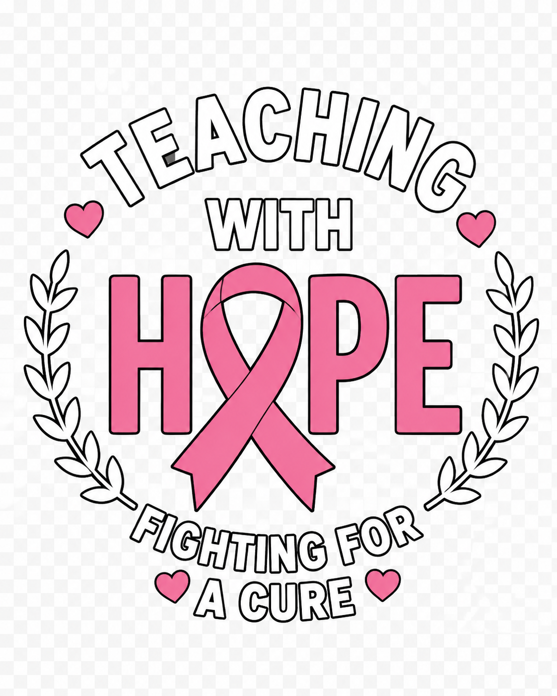 Cancer Awareness teaching in pink - pink out - Image 13