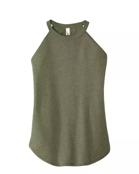 Custom District DT137L Women’s Perfect Tri Rocker Tank - Image 8