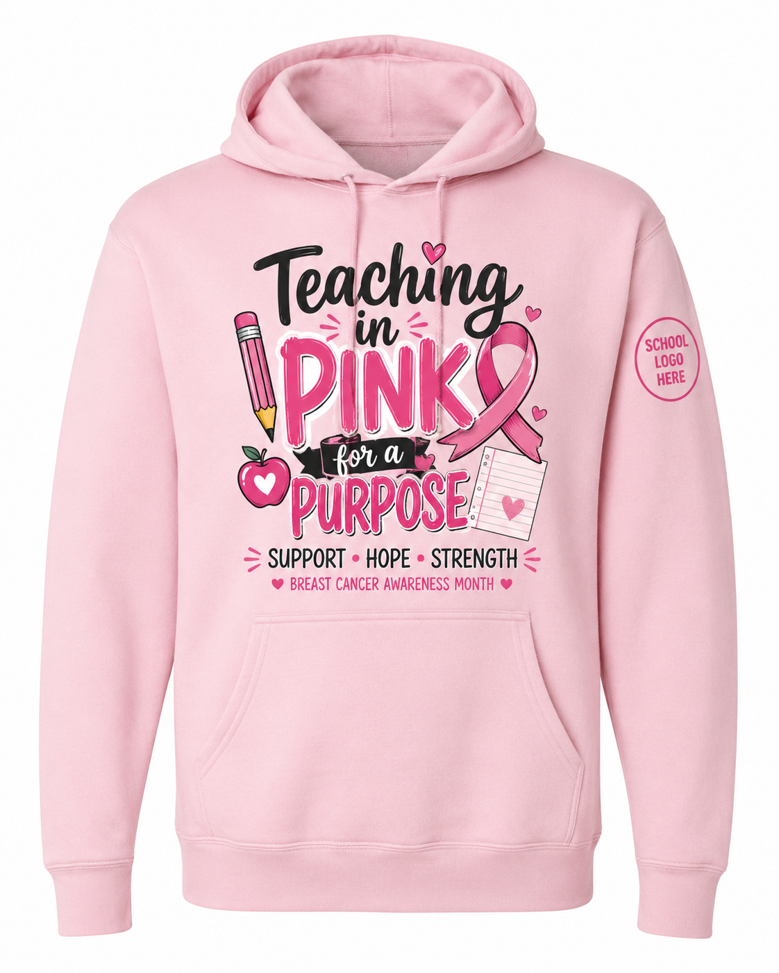 Cancer Awareness teaching in pink - pink out