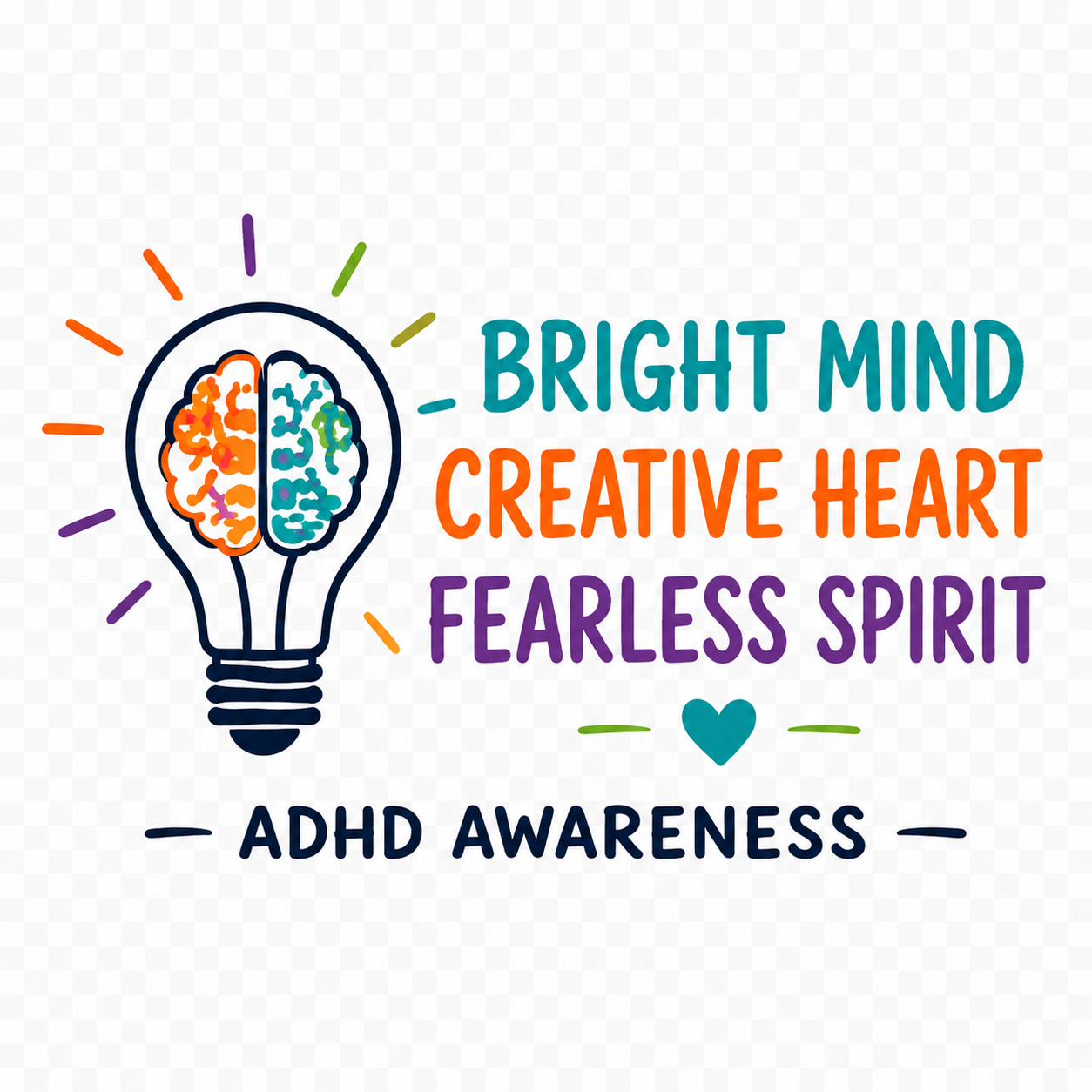 Every Brain Is Beautiful ADHD awareness shirt for teachers