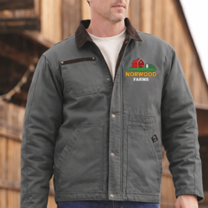 Custom Logo DRI DUCK 5091 Rambler Boulder Cloth Jacket