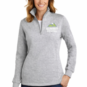 Custom 1/4 zip sweatshirts Sport-Tek women’s LST253