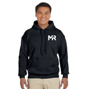 Custom Pullover Hoodie, front view for sports teams