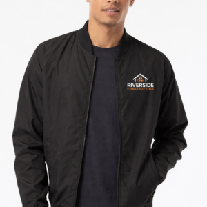 Custom Logo Independent Trading Co. EXP52BMR Lightweight Bomber Jacket