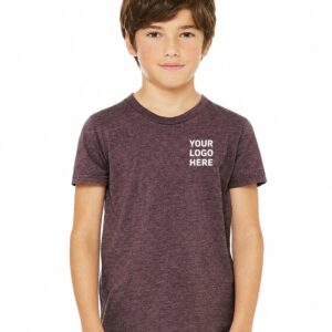 Custom Bella Canvas 3001Y Youth T-Shirts – Jersey Short Sleeve Tee Kids