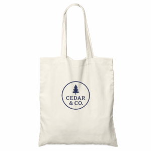 Custom Natural Cotton Tote Bag – Personalized Logo, Name or Design, mockup