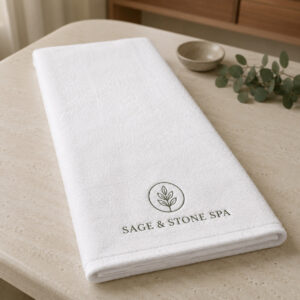 Commercial Spa Treatment Towels – 20 x 40 Inch in White