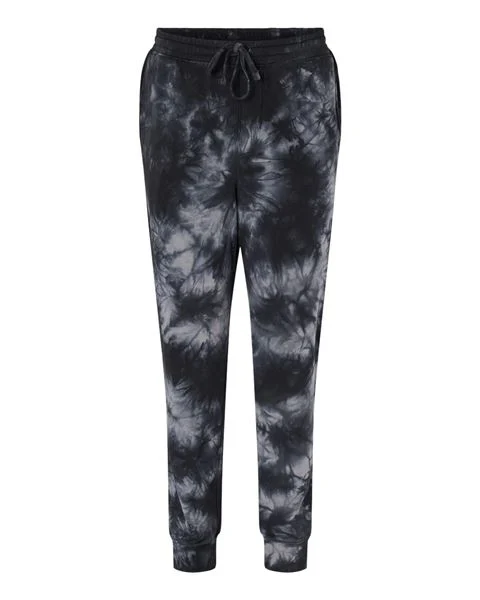 Independent trading co tie dye fleece pants custom