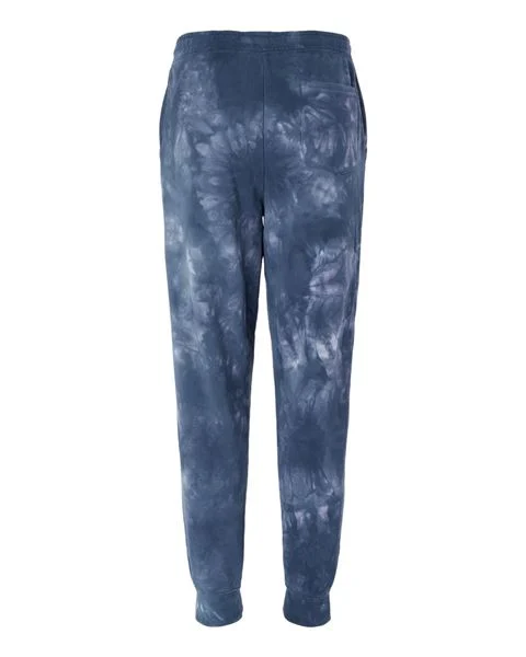 Personalized fleece jogger pants tie dye style